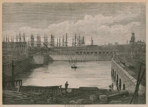 Bacía EW en el muelle de Londres de English School