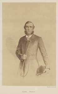 Earl Percy, Duque de Northumberland (litografía) de English School