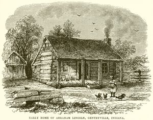 Primer hogar de Abraham Lincoln, Gentryville, Indiana