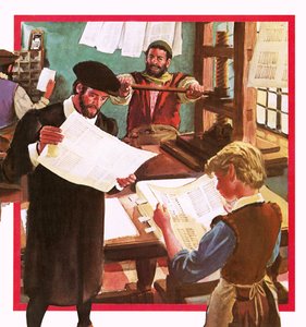 Prensa de impresión temprana de English School