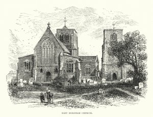 Iglesia de East Dereham (grabado) de English School