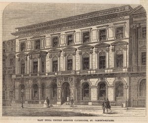 East India United Service Clubhouse, St James Square de English School