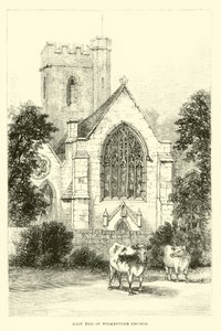 Extremo este de la Iglesia de Folkestone de English School