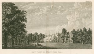 Fachada este de Strawberry Hill, Twickenham, Londres