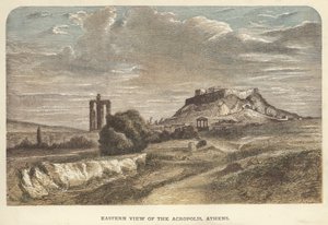 Vista Oriental de la Acrópolis, Atenas