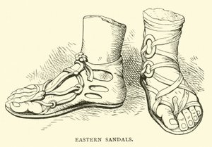 Sandalias orientales de English School