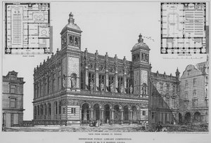Competencia de la Biblioteca Pública de Edimburgo (grabado)