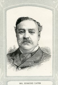 Edmund Yates (1831-94), periodista y novelista de English School