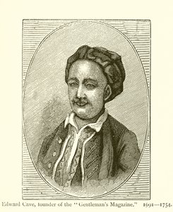 Edward Cave, fundador de la Revista del Caballero de English School