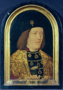 Eduardo IV, c.1510-1540 (óleo sobre tabla) (véase también 711008) de English School