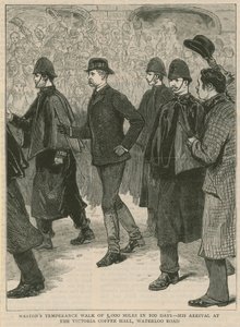 La caminata de temperancia de 5,000 millas en 100 días de Edward Payson Weston de English School