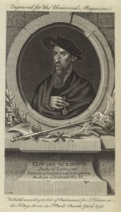 Edward Seymour, Duque de Somerset, Protector de Inglaterra y decapitado en el reinado de Eduardo VI de English School