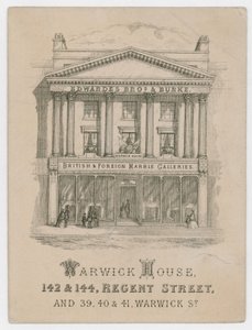 Edwardes Brothers & Burke, tarjeta comercial
