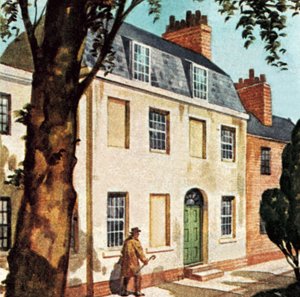 Efectos del impuesto a las ventanas originalmente impuesto en 1695 de English School