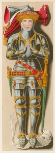 Efigie de Sir Richard Vernon, 1450 de English School