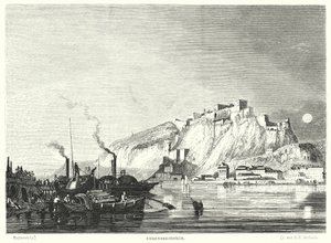 Ehrenbreitstein (grabado) de English School