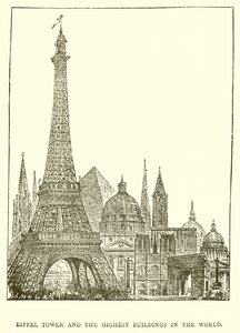 Torre Eiffel y los edificios más altos del mundo de English School