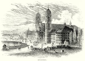Einsiedeln (grabado) de English School