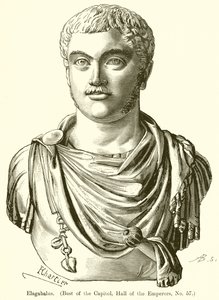 Elagábalo (Busto del Capitolio, Sala de los Emperadores, No. 57)