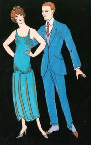 Pareja elegante