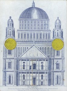 Elevación de la Catedral de San Pablo de English School