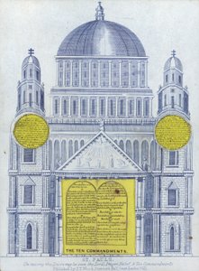 Elevación de la Catedral de San Pablo de English School
