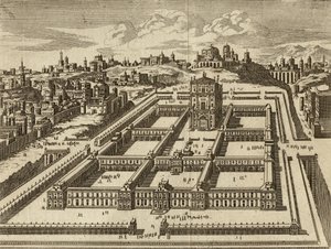 Elevación del Templo de Jerusalén construido por Herodes de English School