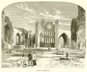 Catedral de Elgin de English School