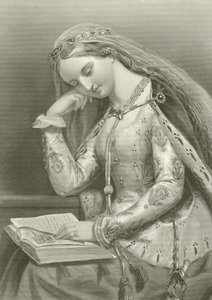 Isabel de York, reina del rey Enrique VII de English School