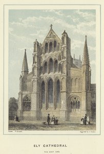 Catedral de Ely, el extremo este de English School