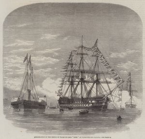 Embarque del Príncipe de Gales en el HMS "Hero" en Plymouth para Canadá de English School