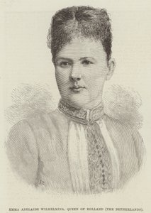 Emma Adelaide Wilhelmina, Reina de Holanda, Países Bajos de English School