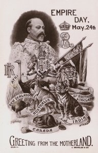 Día del Imperio, 24 de mayo (litografía) de English School