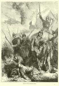 Encuentro antes de Metz, agosto 1870 de English School