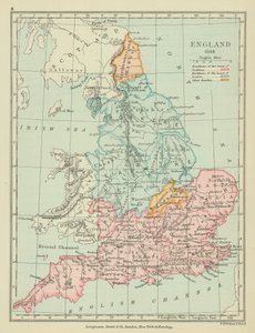 Inglaterra (litografía en color) de English School