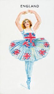 Inglaterra, tarjeta de cigarrillos, 1915 de English School