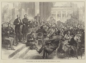 Entretenimiento para los sordos y mudos en la Taberna de los Masones de English School