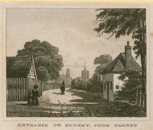 Entrada a Putney desde Barnes