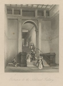 Entrada a la Galería Nacional de English School