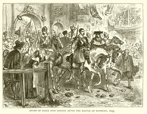 Entrada de Essex en Londres después de la Batalla de Newbury, 1643
