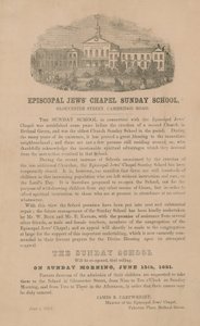 Escuela Dominical de la Capilla Episcopal Judía