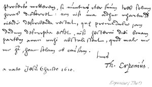 Erpenius (Thos)