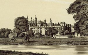Eton College desde el río de English School