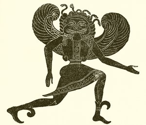 Gorgona etrusca (Museo Campana) de English School