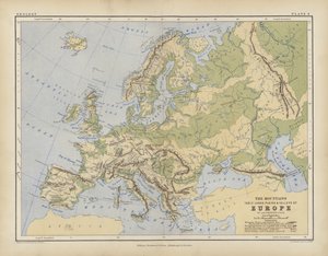 Europa (grabado en color)