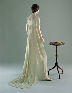 Vestido de noche, 1800 de English School