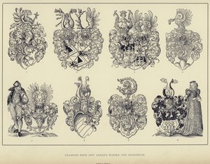 Ejemplos del Wappen und Stammbuch de Jost Amman