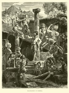 Excavaciones en Pompeya