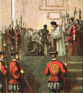 Ejecución de María, Reina de Escocia de English School