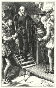 Ejecución de Sir Walter Raleigh de English School